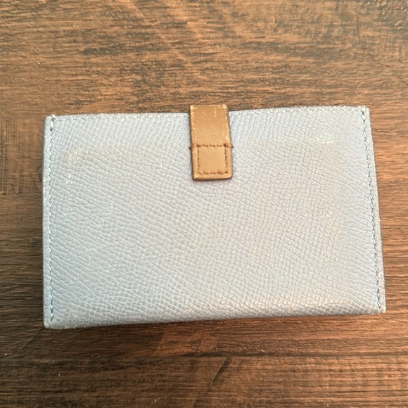 Women’s folded wallet Celine paris light blue - Picture 2 of 3